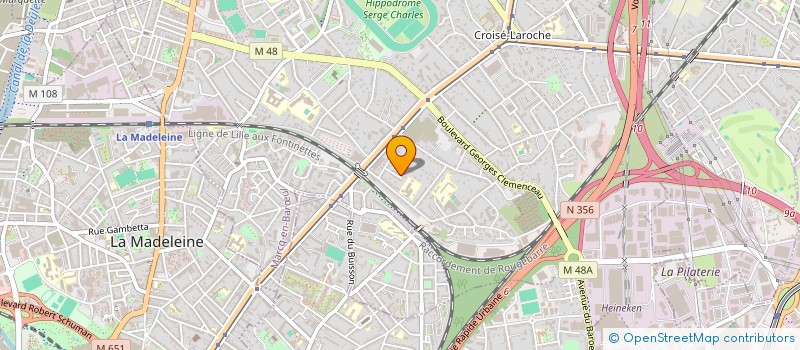 localisation de l'entreprise SCI MOBICHAR  MARCQ-EN-BARUL