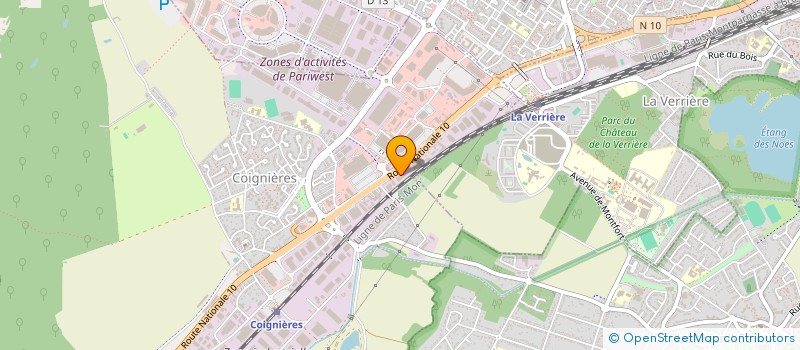 localisation de l'entreprise SCI MOBIL HOME à COIGNIERES