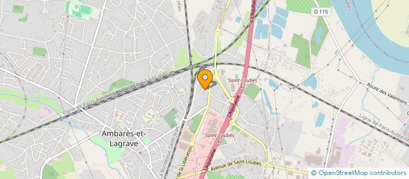 localisation de l'entreprise SCI MOBILE COULON  SAINT-VINCENT-DE-PAUL