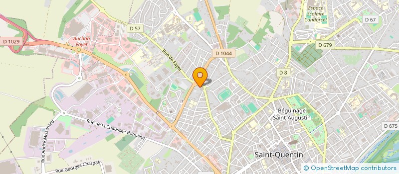 localisation de l'entreprise SCI MOBILICAB à SAINT-QUENTIN