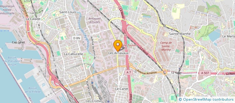 localisation de l'entreprise SCI MOBILISATION DES BIENS POUR LA SANTE à MARSEILLE