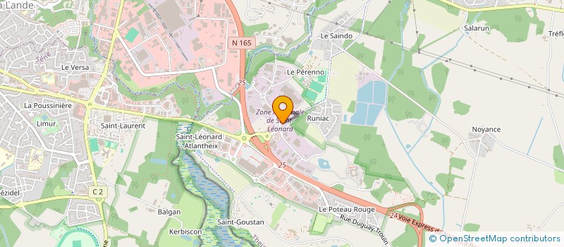 localisation de l'entreprise SCI MOBILITY INVEST  THEIX-NOYALO