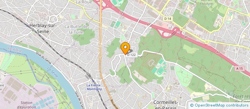 localisation de l'entreprise SCI MOBILOCMOULOUD  MONTIGNY-LES-CORMEILLES