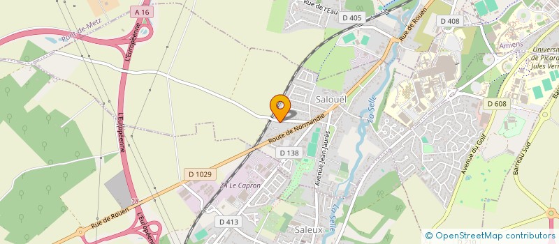 localisation de l'entreprise SCI MOBIMED  DURY