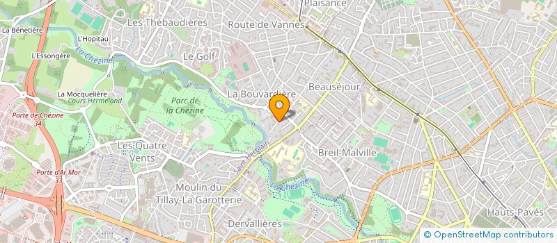 localisation de l'entreprise SCI MOCA  SAINT-HERBLAIN