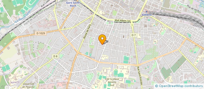 localisation de l'entreprise SCI MOCA à AMIENS
