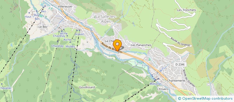 localisation de l'entreprise SCI MOCADYPA  SAINT-CHAFFREY