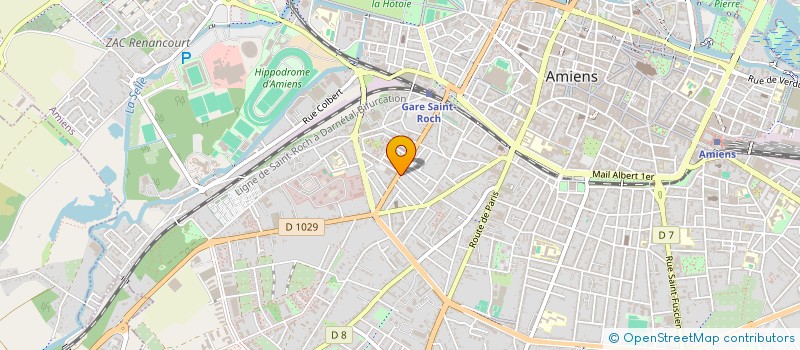 localisation de l'entreprise SCI MOCECA à AMIENS