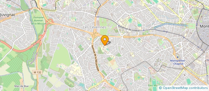 localisation de l'entreprise SCI MOCHIMA à MONTPELLIER