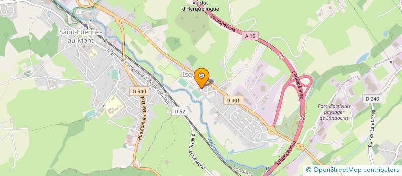 localisation de l'entreprise SCI MOCI  ISQUES