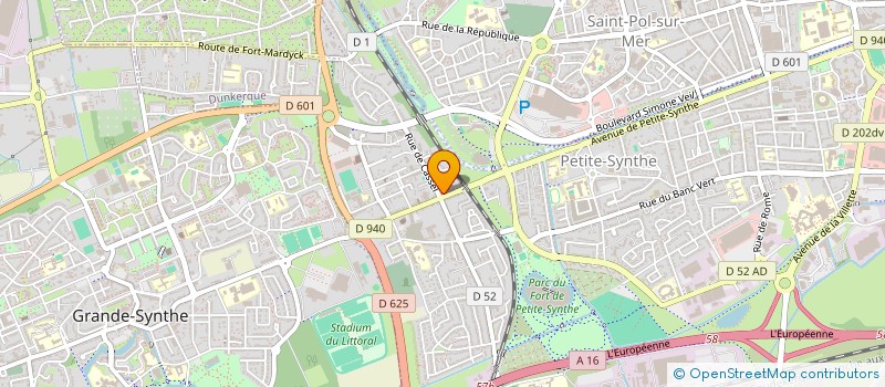 localisation de l'entreprise SCI MOCOU à DUNKERQUE