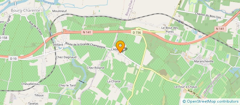 localisation de l'entreprise SCI MOCQUET  MAINXE-GONDEVILLE