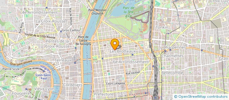 localisation de l'entreprise SCI MOD IMMOBILIER  LYON