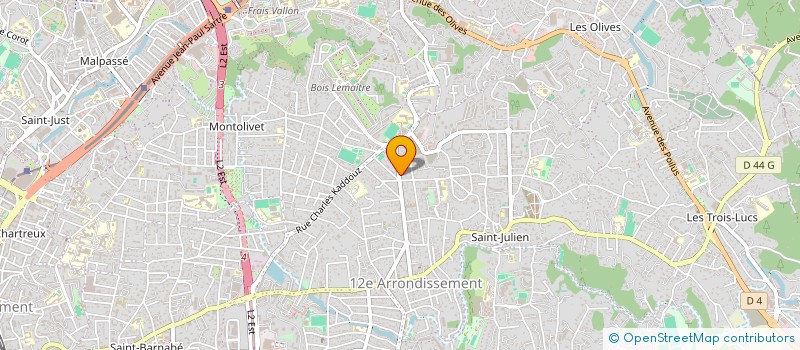 localisation de l'entreprise SCI MODA à MARSEILLE