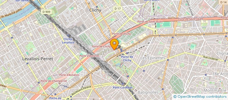 localisation de l'entreprise SCI MODA  PARIS