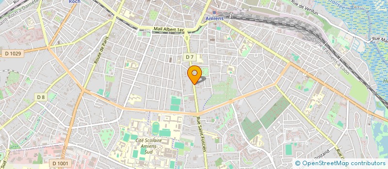 localisation de l'entreprise SCI MODAC  AMIENS