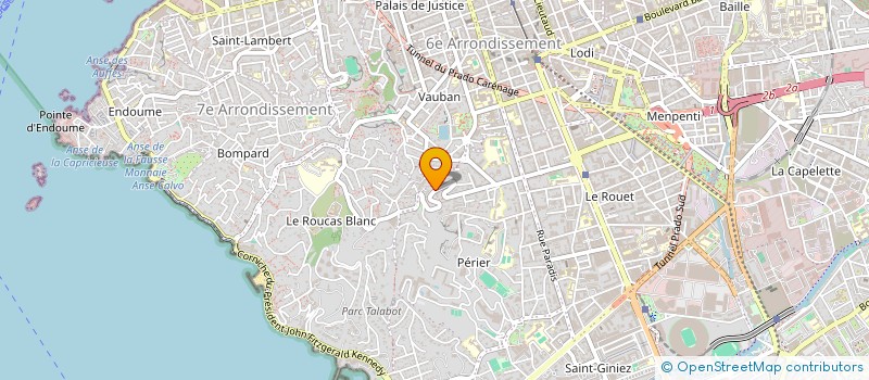 localisation de l'entreprise SCI MODAJA à MARSEILLE