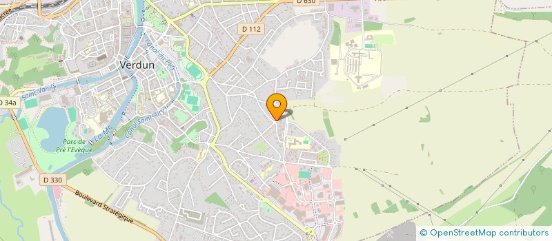 localisation de l'entreprise SCI MODANNE à VERDUN