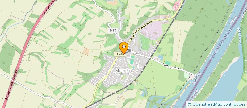 localisation de l'entreprise SCI MODE 4  MOTHERN