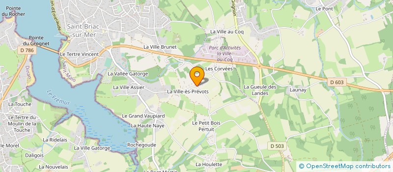 localisation de l'entreprise SCI MODEC V  SAINT-BRIAC-SUR-MER