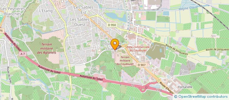 localisation de l'entreprise SCI MODEL  ORANGE