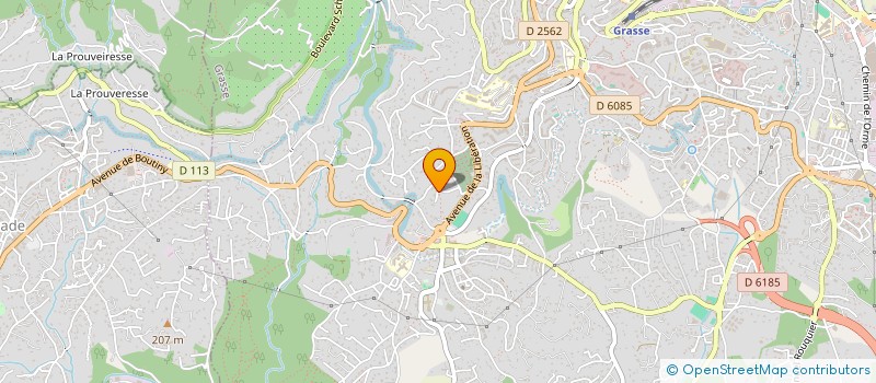 localisation de l'entreprise SCI MODELINO à GRASSE