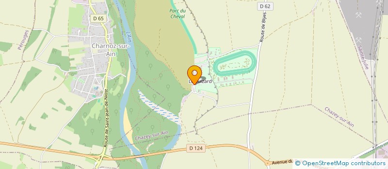 localisation de l'entreprise SCI MODEOUA  CHAZEY-SUR-AIN