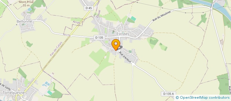 localisation de l'entreprise SCI MODULE  ESTREES