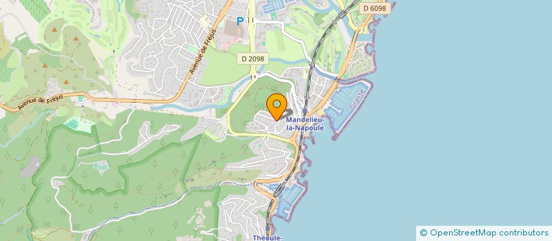 localisation de l'entreprise SCI MODULE à MANDELIEU-LA-NAPOULE