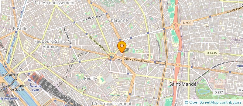 localisation de l'entreprise SCI MOE  SAINT-EGREVE