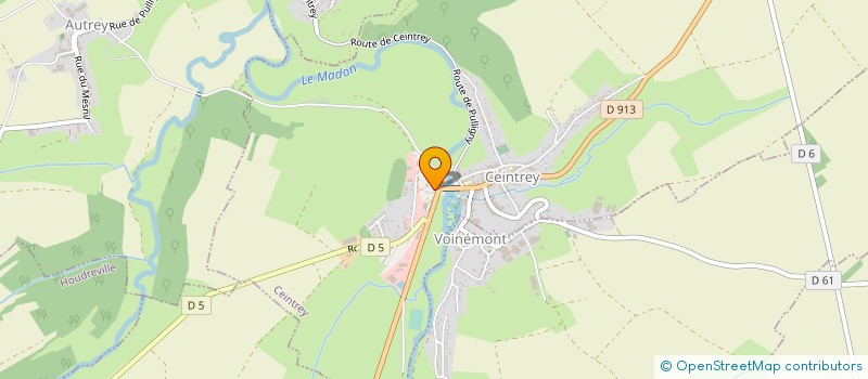 localisation de l'entreprise SCI MOF  VANDUVRE-LES-NANCY