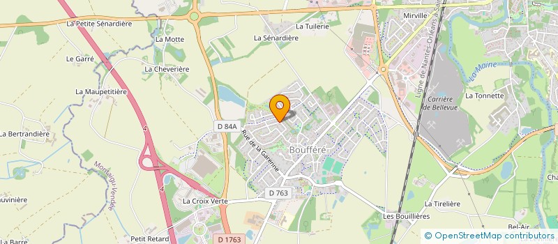 localisation de l'entreprise SCI MOF à MONTAIGU-VENDEE