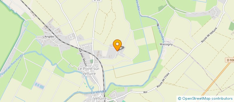 localisation de l'entreprise SCI MOFRAN  LES VELLUIRE-SUR-VENDEE