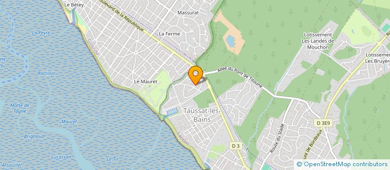 localisation de l'entreprise SCI MOGADOR  LANTON