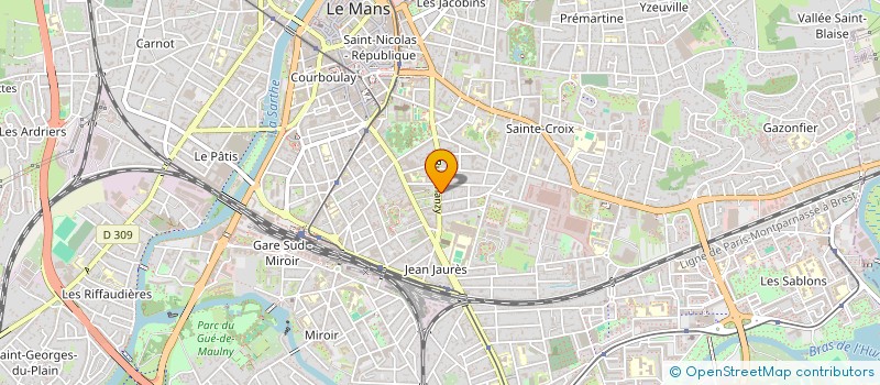 localisation de l'entreprise SCI MOGADOR  LE MANS