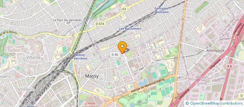 localisation de l'entreprise SCI MOGADOR à MASSY