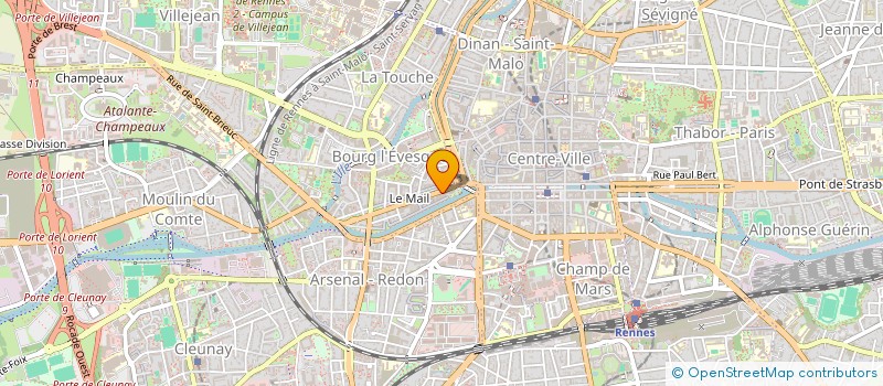 localisation de l'entreprise SCI MOGADOR à RENNES