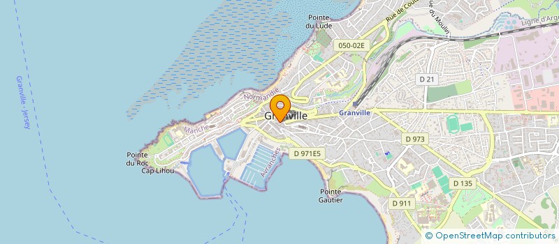 localisation de l'entreprise SCI MOGADOR à GRANVILLE