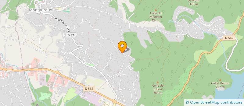 localisation de l'entreprise SCI MOGADOR  MONTAUROUX