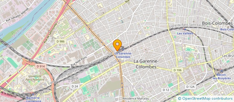 localisation de l'entreprise SCI MOGET-PASQUIER à COLOMBES