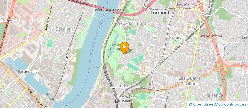 localisation de l'entreprise SCI MOGILAUSTE  LORMONT