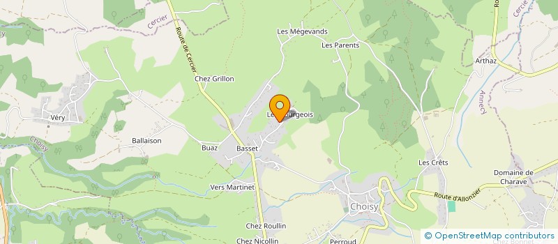 localisation de l'entreprise SCI MOGLI  CHOISY