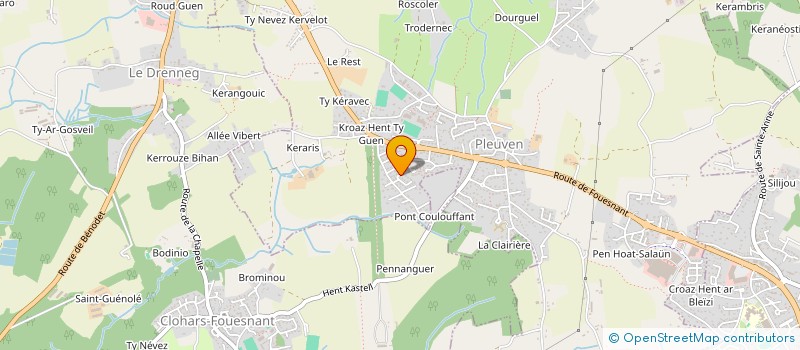 localisation de l'entreprise SCI MOGLIA  PLEUVEN