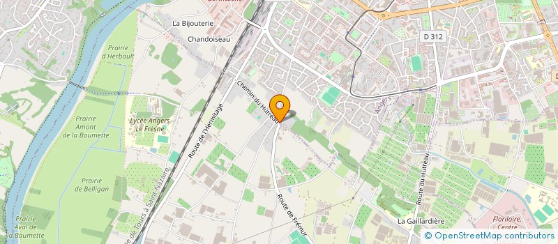 localisation de l'entreprise SCI MOGODO à ANGERS