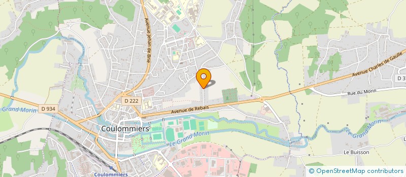 localisation de l'entreprise SCI MOGUL à COULOMMIERS