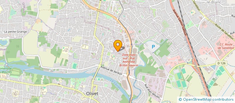 localisation de l'entreprise SCI MOGWAI à ORLEANS