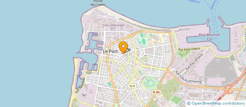 localisation de l'entreprise SCI MOHAMAR à LE PORT