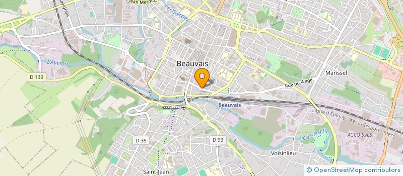 localisation de l'entreprise SCI MOHAMMADIA  THERDONNE