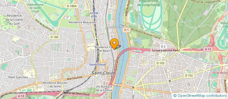 localisation de l'entreprise SCI MOHAVE à SAINT-CLOUD