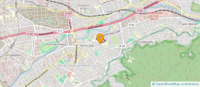 localisation de l'entreprise SCI MOHENG à MARSEILLE